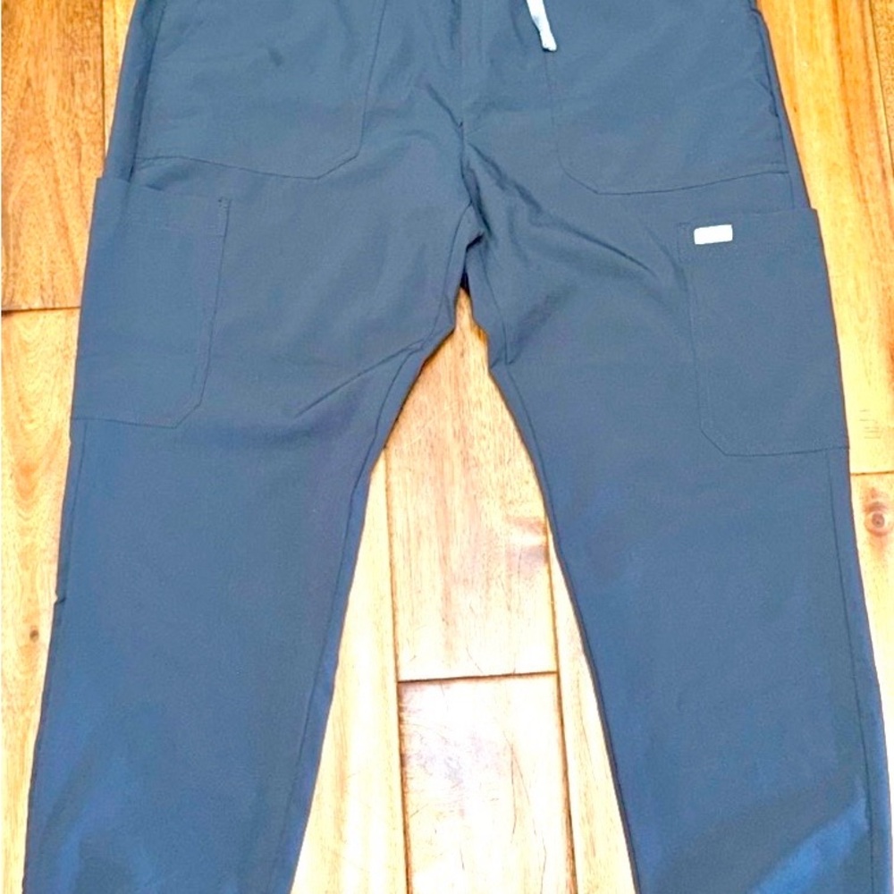 Women's Navy Track Pants with Cargo Pockets